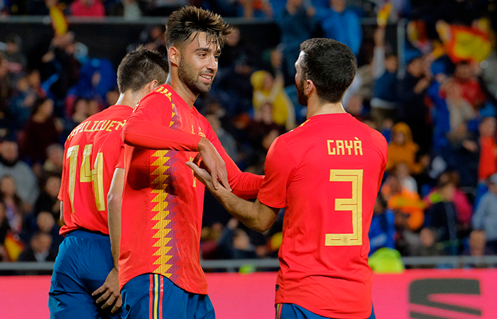 Selección de España. Foto: EFE