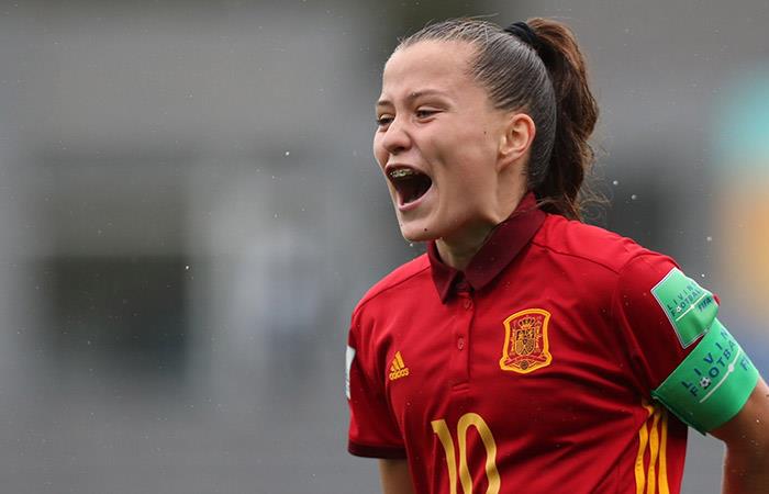 España se clasificó a la final del Mundial Femenino Sub 17. Foto: EFE