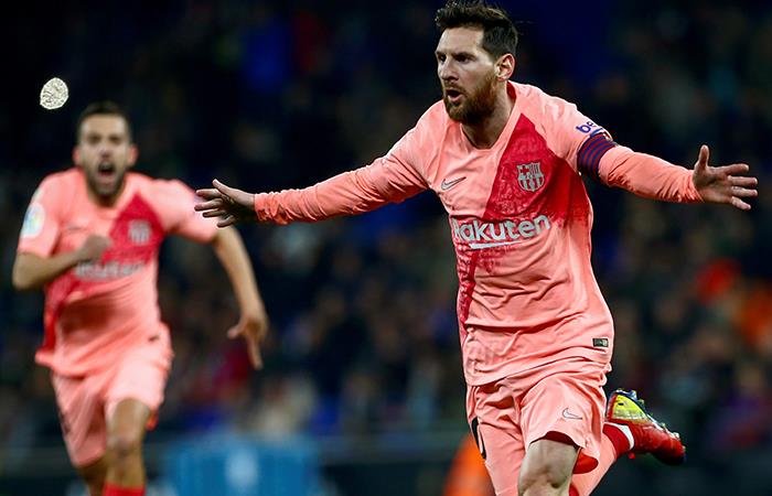 Barcelona venció a Espanyol con un Messi espectacular. Foto: EFE