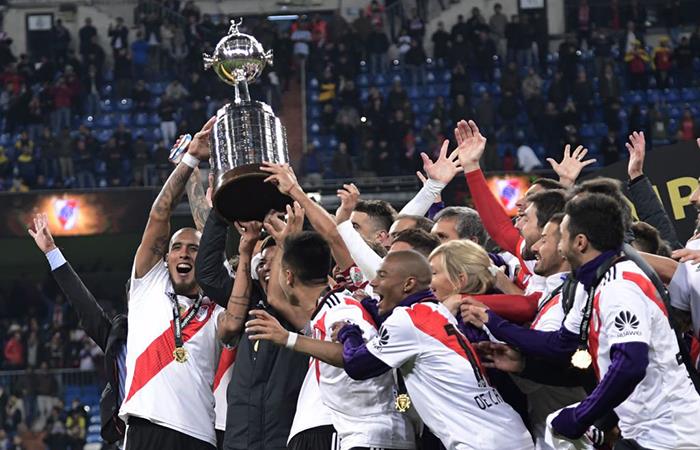 River Plate se coronó campeón de la Copa Libertadores. Foto: Twitter
