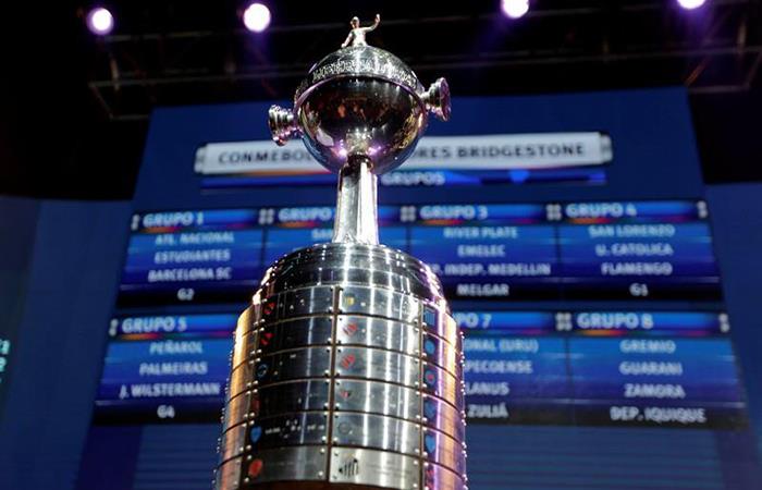 La Copa Libertadores 2019, se sorteó este lunes en Paraguay. Foto: Twitter