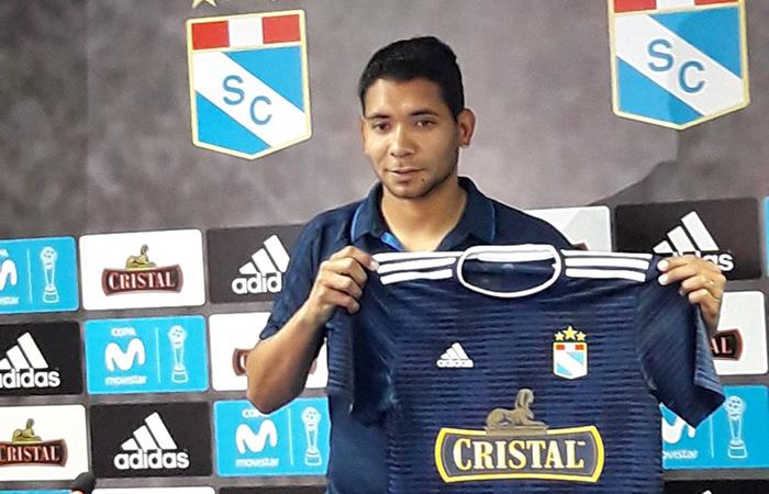 Cristian Palacios llegó a Cristal cedido del Pueblo de México. Foto: Twitter