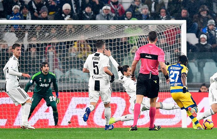 Juventus 3-3 Parma. Foto: EFE