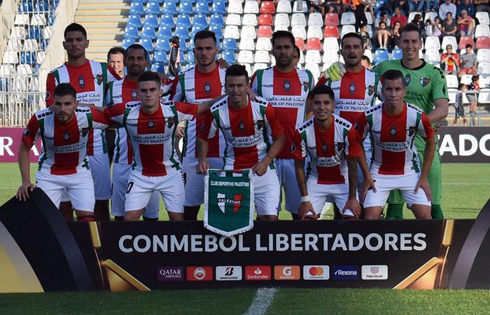 Palestino se metió al Grupo A de la Libertadores. Foto: Twitter