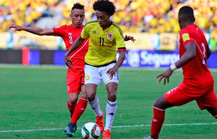 Perú enfrentaría a Colombia en junio. Foto: AFP