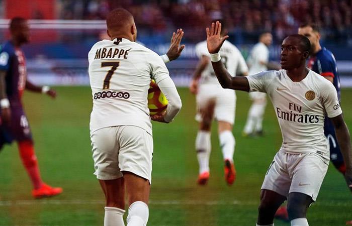 Mbappé le dio el triunfo al PSG. Foto: Twitter