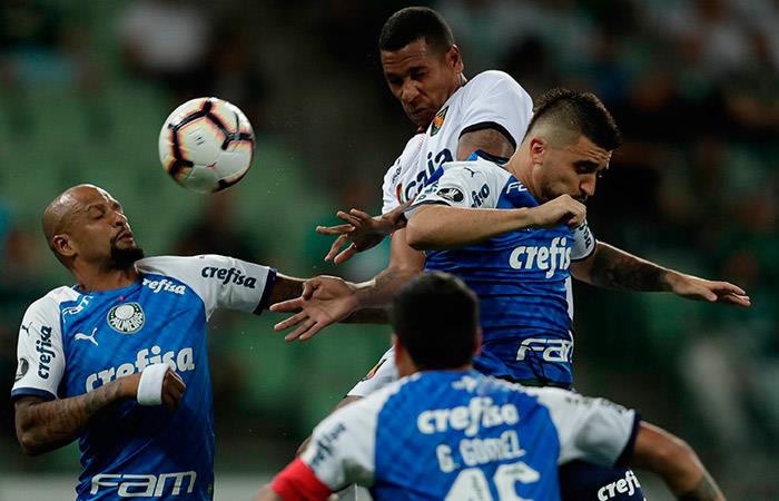 Palmeiras 3-0 Melgar. Foto: EFE