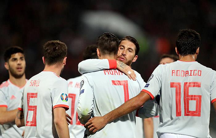 España derrotó a Malta en su camino a la 'Euro' 2020. Foto: EFE