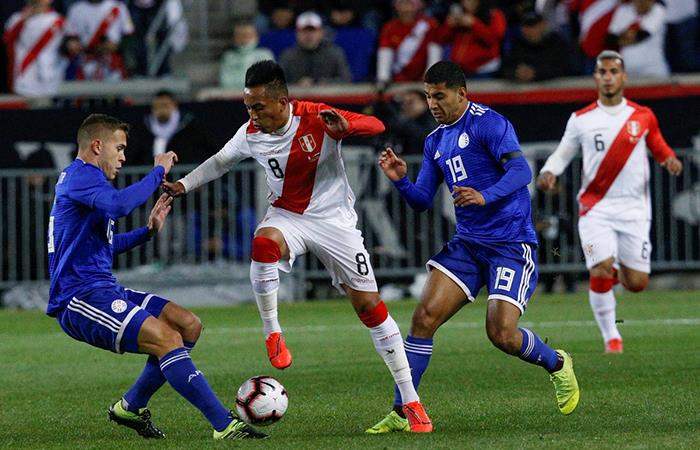 Perú vs El Salvador por partido amistoso. Foto: Twitter