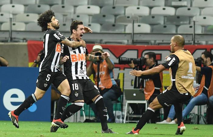 Atlético Mineiro le volteó el partido a Zamora. Foto: Twitter