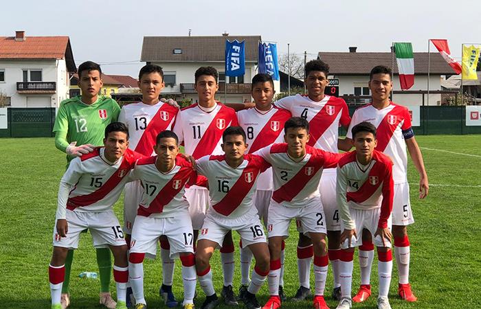 Selección Peruana Sub 15. Foto: Instagram