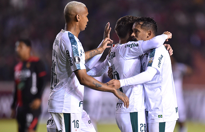 Palmeiras goleó a Melgar por Libertadores. Foto: EFE