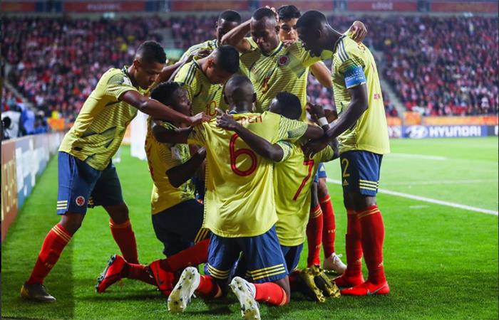 Selección Colombia Sub 20. Foto: Twitter