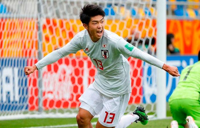 Mundial Sub 20: Japón venció y goleó a México. Foto: EFE
