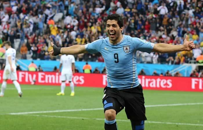 Luis Suárez encabeza la lista de Uruguay. Foto: EFE