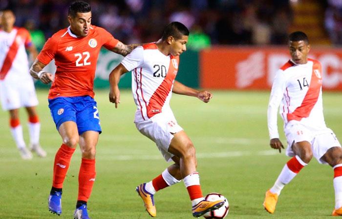 Perú enfrentará a Costa Rica en el estadio Monumental. Foto: EFE