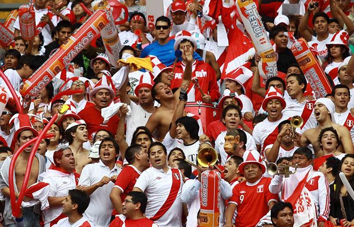 Hinchas de la Selección Peruana. Foto: Andina
