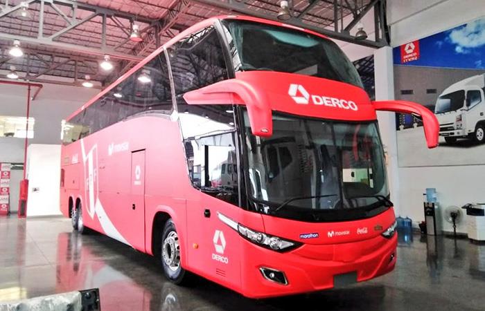 Este es el nuevo bus de la Selección Peruana. Foto: Twitter