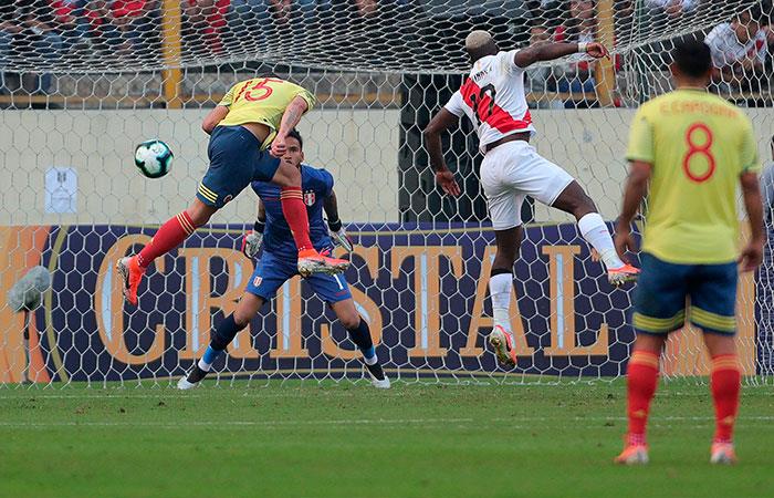 Mateus Uribe convirtió el segundo gol del partido. Foto: EFE