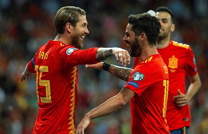 España goleó a Suecia y se encamina a la clasificación a la Eurocopa 2020. Foto: EFE