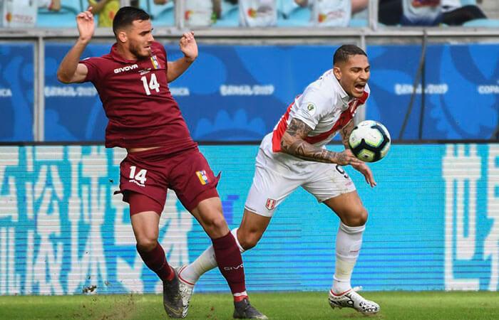Copa América: Perú vs Venezuela. Foto: Twitter