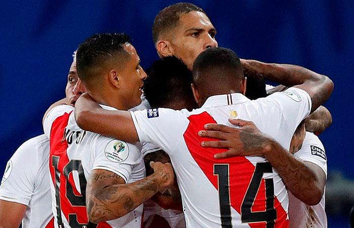 Perú logró un gran triunfo ante Bolivia en la Copa América. Foto: EFE