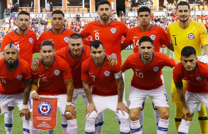 Chile debuta en la Copa América ante Japón. Foto: EFE