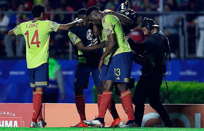 Colombia derrotó a Qatar por Copa América. Foto: EFE