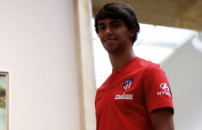Joao Felix, futbolista de 19 años es el nuevo jugador del Atlético de Madrid. Foto: Twitter