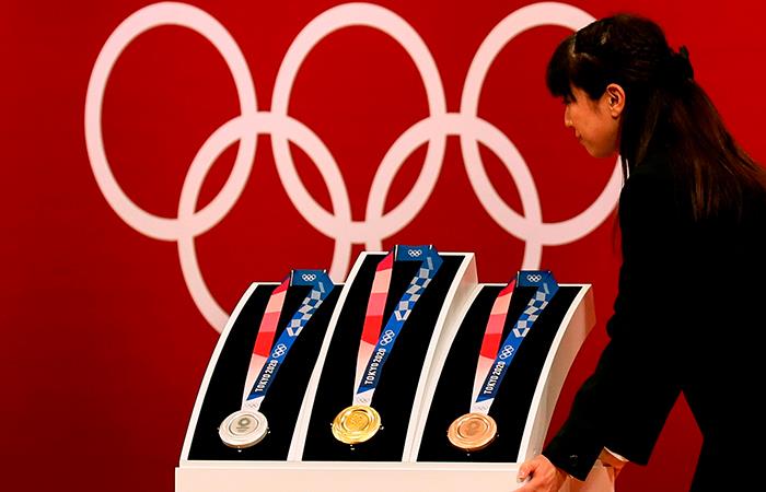 Así serán las medallas olímpicas en Tokio 2020. Foto: EFE