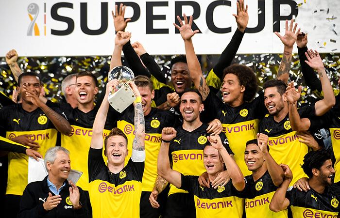 Dortmund se quedó con la Supercopa. Foto: EFE