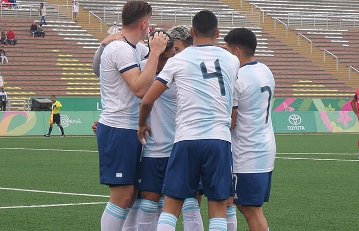 Argentina venció por 3-1 a Panamá. Foto: Twitter