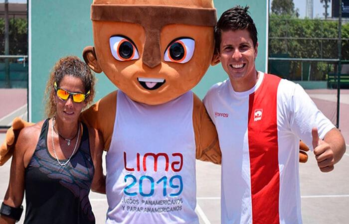Claudia Suárez y Kevin Martínez buscarán el oro en Lima 2019. Foto: Andina