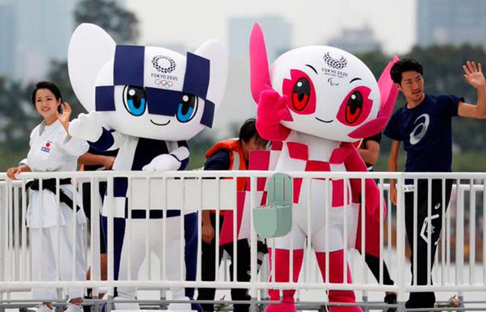 Mascotas de Tokio 2020. Foto: Twitter