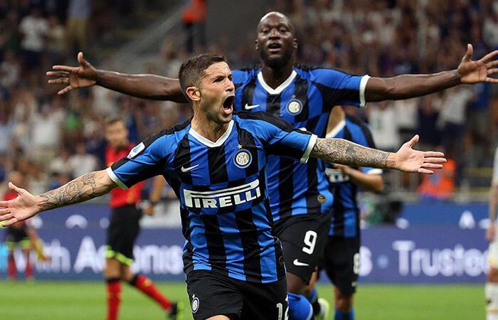 Inter arrancó la Serie A goleando. Foto: EFE