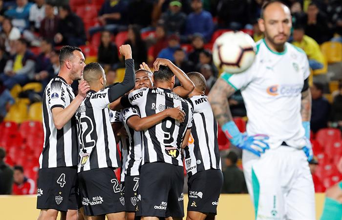 Atlético Mineiro venció por 3-1 a La Equidad. Foto: EFE