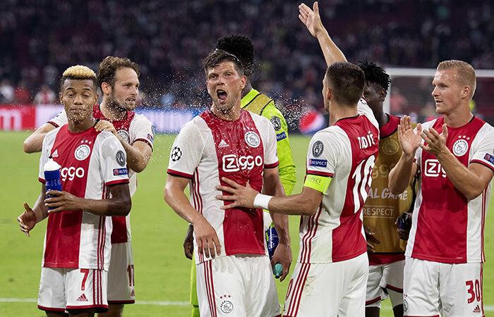 Ajax doblegó al APOEL. Foto: EFE