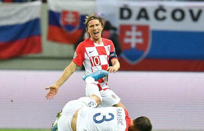 Modric anotó en el empate de Croacia. Foto: Twitter