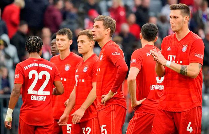El Bayern lidera la Bundesliga a pesar de derrota. Foto: EFE