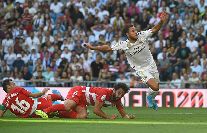 Real Madrid goleó al Granada. Foto: EFE