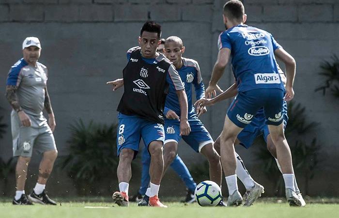 Christian Cueva - Santos FC. Foto: Andina