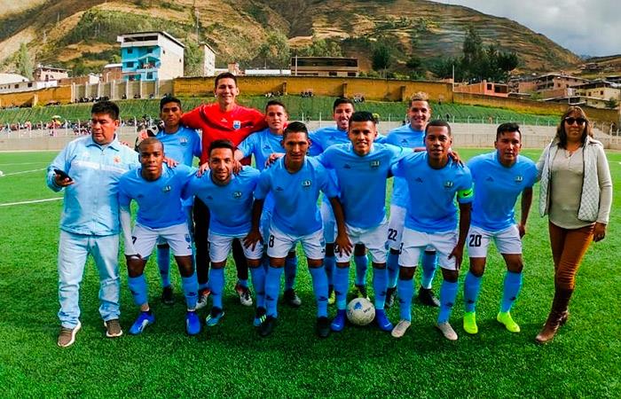 Deportivo Llacuabamba, en la Finalísima de la Copa Perú. Foto: Facebook