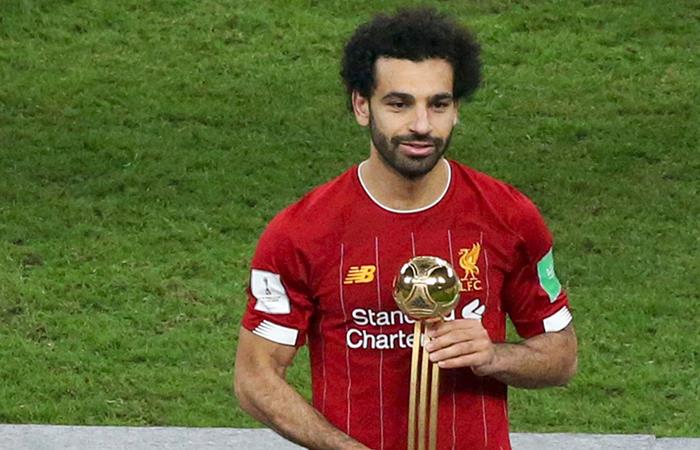 Mohamed Salah elegido 'Mejor Jugador' del Mundial de Clubes 2019. Foto: EFE