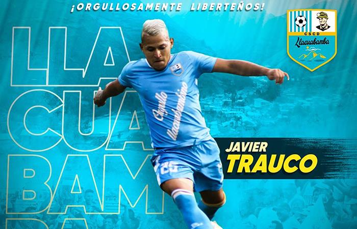 Javier Trauco permanecerá en Deportivo Llacuabamba. Foto: Facebook