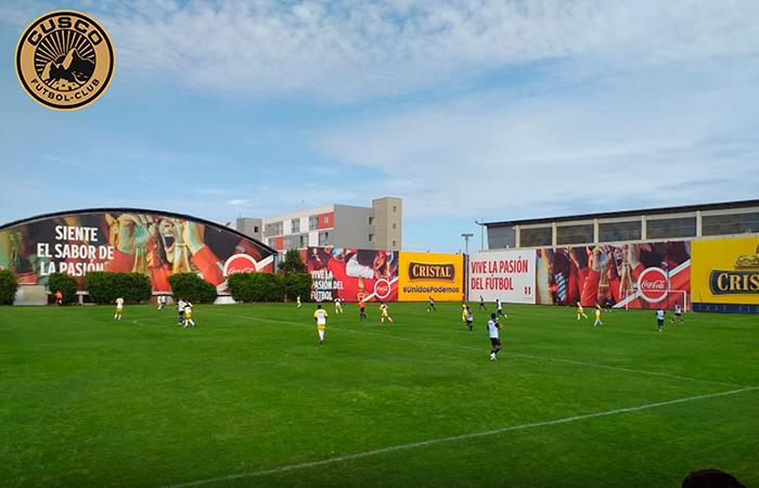 Cusco FC busca llegar a punto en la Liga 1. Foto: Facebook