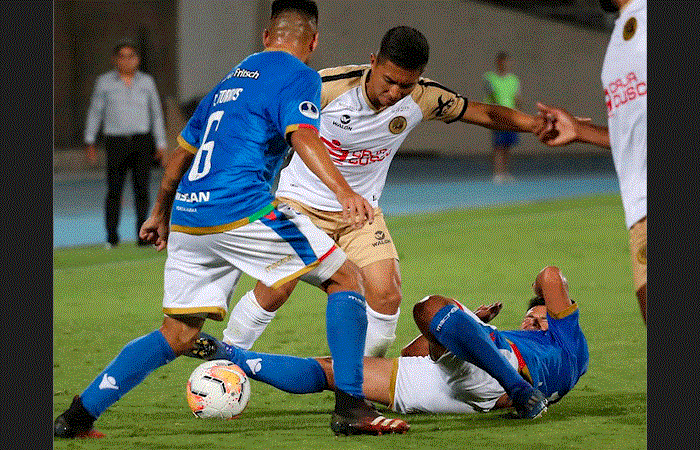 Cusco FC vs Audax Italiano. Foto: EFE