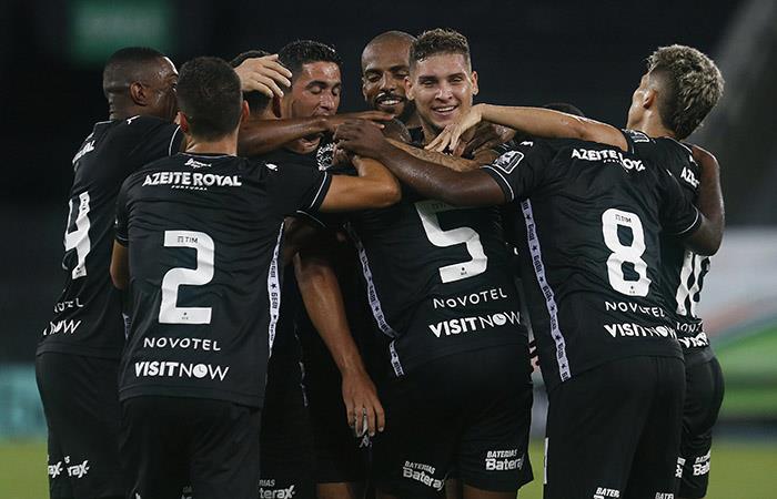 Botafogo celebró en el Campeonato Carioca. Foto: Twitter