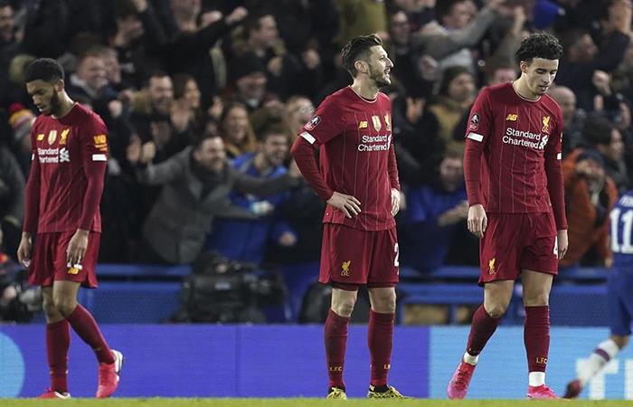 Liverpool suma su tercera derrota consecutiva. Foto: EFE
