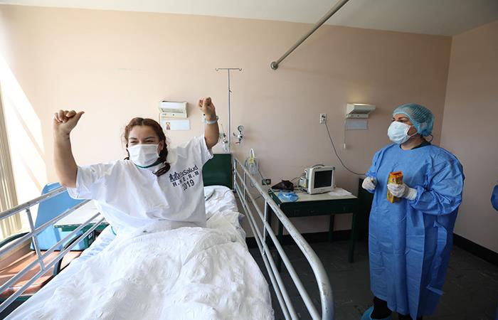 Hospital Rebagliati dio grata noticia sobre sus pacientes. Foto: Andina