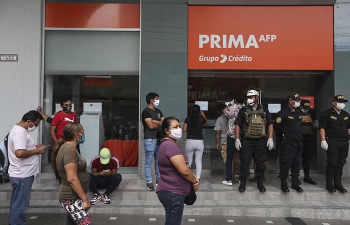 Retiro de AFP podrá ser hasta en un 25 %. Foto: Andina